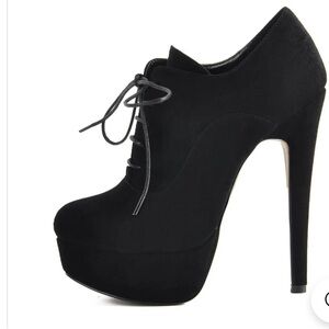 Elegant Black Women's High Heel Shoes